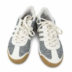 Adidas Samoa Tex Tweed Sneakers Women's Size 8 Khaki Linen Gum BB8613‎ NEW NWOT
